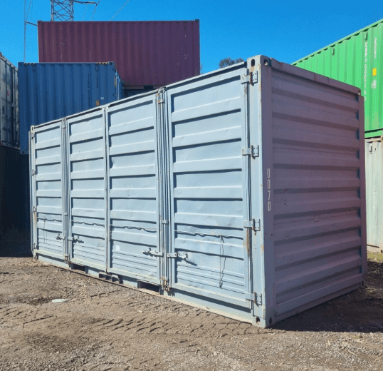 20ft High cube full side opening Container – Used – ASIS - Image 4