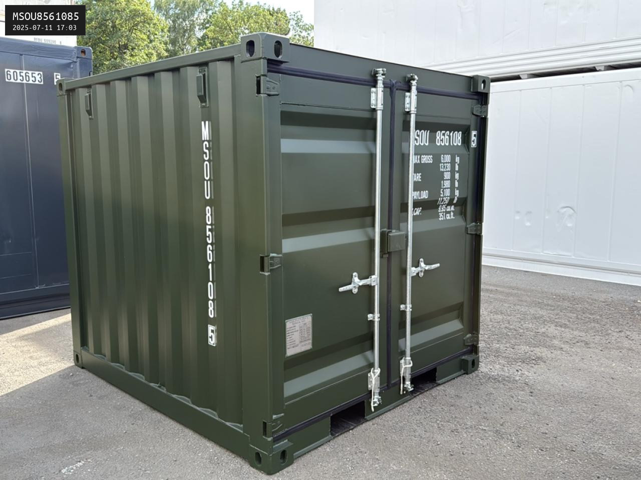 8ft Steel Floor Storage Container - Image 3