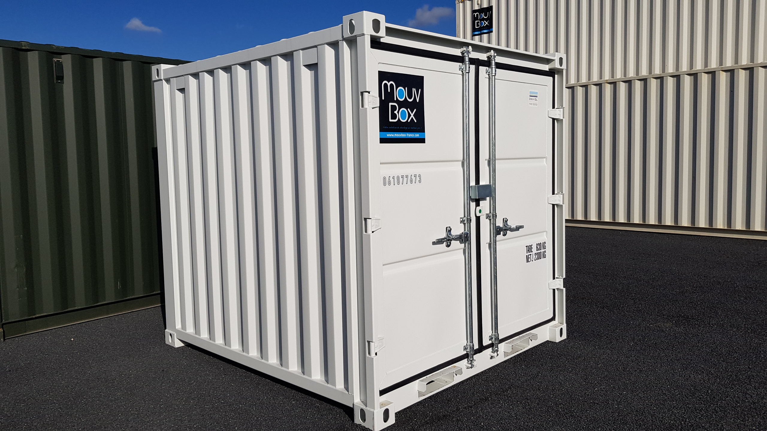 8ft Steel Floor Storage Container - Image 4