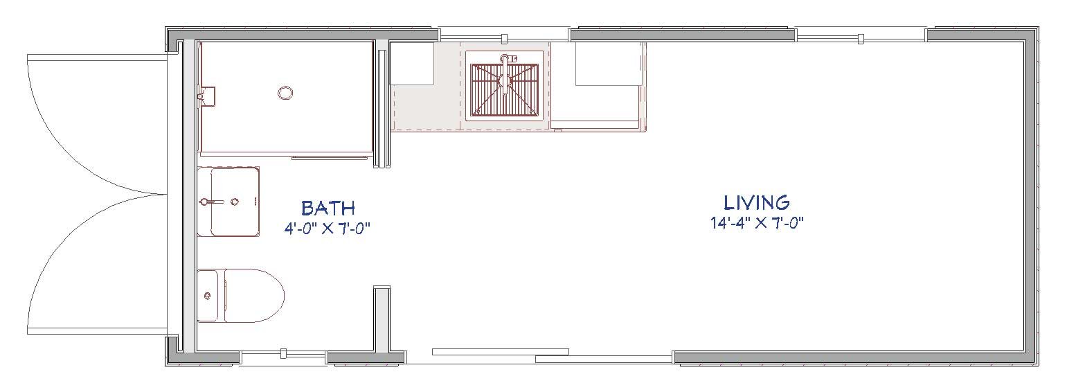 20FT Ezra Modern Container Home | Turnkey Tiny House | Portable Prefab Container Home - Image 12