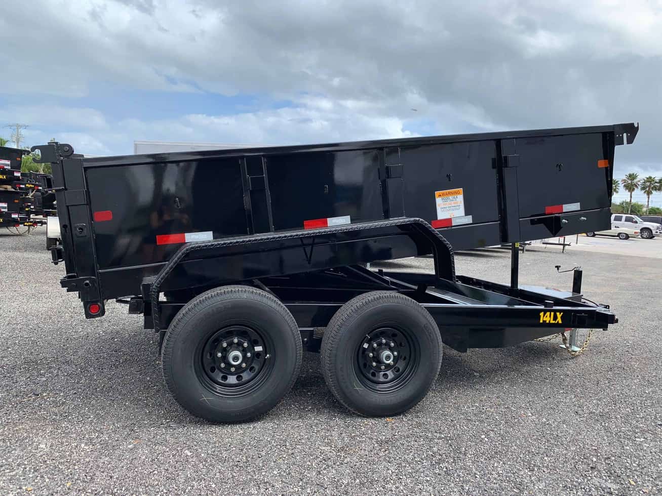 Big Tex 7×12 Dump Trailer 7 Ton 14LP-12 - Image 2