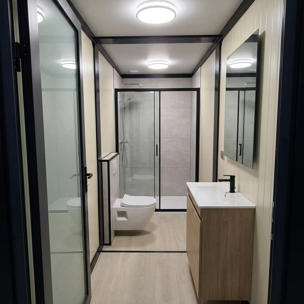 4 Bedroom 2 Story Luxury Modular Container Home Villa – Fully Furnished Prefabricated Portable House with Balcony - Image 11