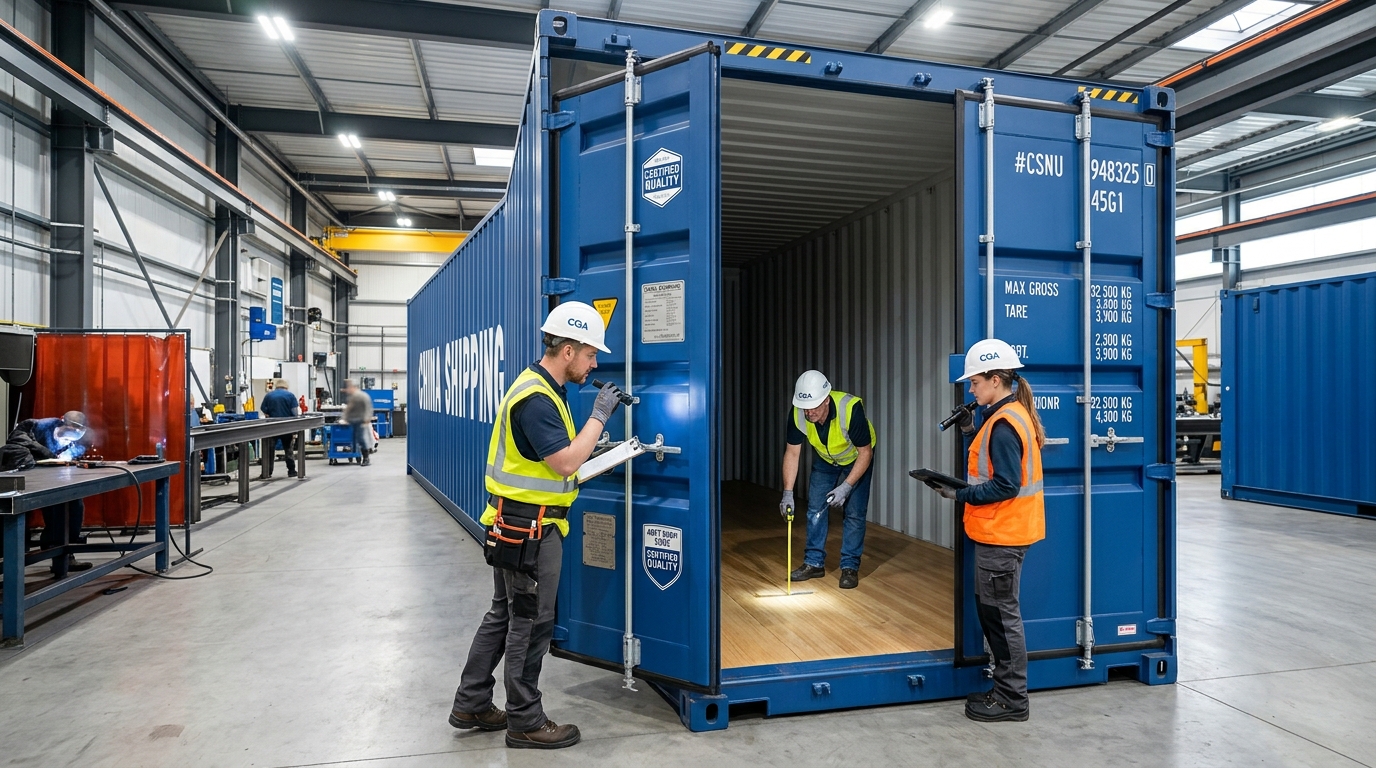 CONTAINER DIRECT LVP Certified Quality Inspection