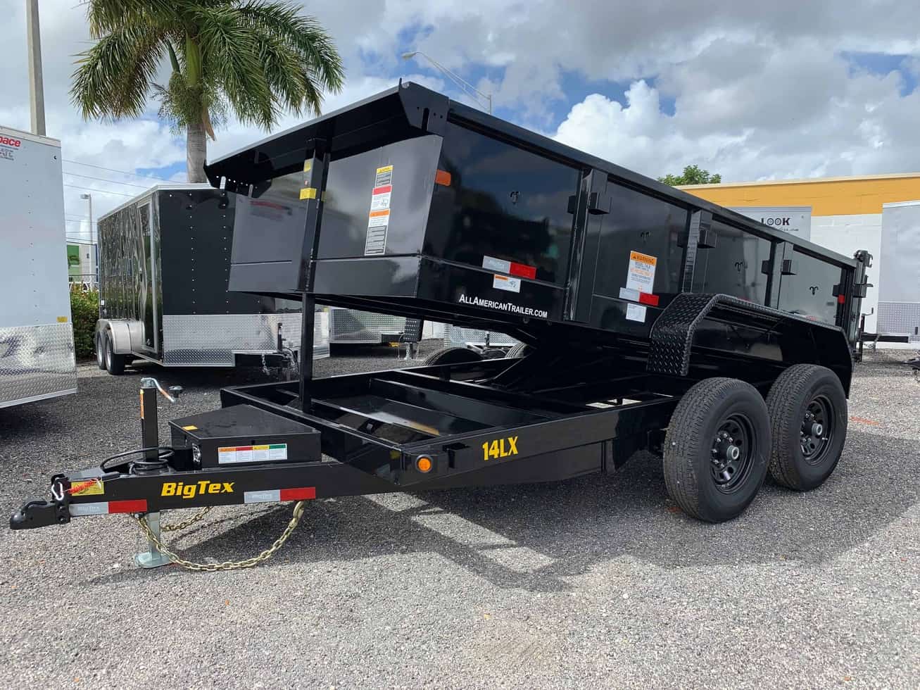 Big Tex 7×12 Dump Trailer 7 Ton 14LP-12
