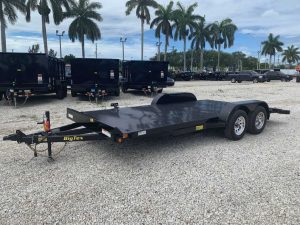 Big Tex 7×18 STEEL Deck Car Trailer 70DM-18